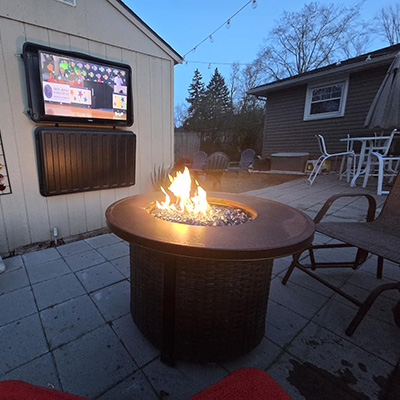 outdoor TV enclosure weatherproof插图7